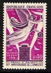 France #1221 Victory WWI Armistice 50th 1968 NH Cat. $ .20