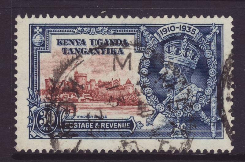 1935 KUT 30c Silver Jubilee F/U