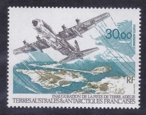 FSAT / TAAF C127 MNH1993 Opening of Adelie Land Airfield Airmail Issue VF