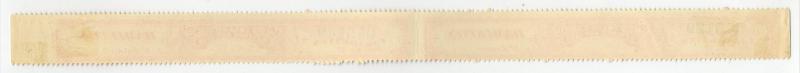 Ryan RC5 imperforate horizontal pair   - 1880 Cigarette Stamp / Strip - No...