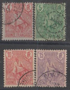 French Guinea SC 20, 21, 22, 23 Used