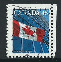 Canada SG 1358d  FU imperf top margin