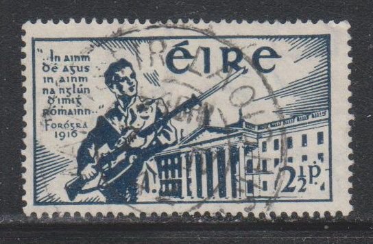 Ireland,  2 1/2p Volunteer Soldier (SC# 120) Used
