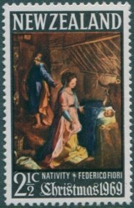 New Zealand 1969 SG905 2½c Christmas MNH