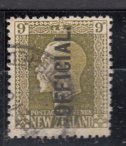 New Zealand - 1925 9p official stamp Sc# O53 (9224) 