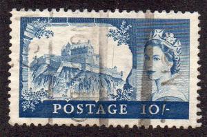 Great Britain 373 - Used - Edinburgh Castle (cv $5.25) (1)