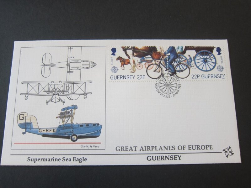 Guernsey 1988.5.10 FDC