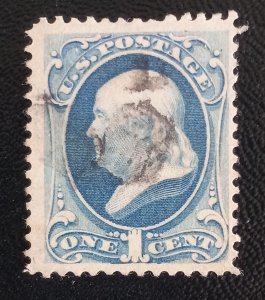 US Scott #145 Used VF 1870