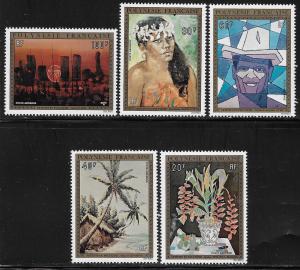 FRENCH POLYNESIA SC# C107-11  FVF/MNH  1974