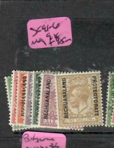 BECHUANALAND (P0806B)  KGV  SG 91-6, 98   MOG 