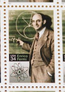 2001 sheet Enrico Fermi Sc# 3533