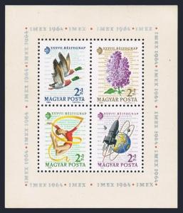 Hungary B239-B242a,B242b,MNH. IMEX-64:Lilas,Mallards,