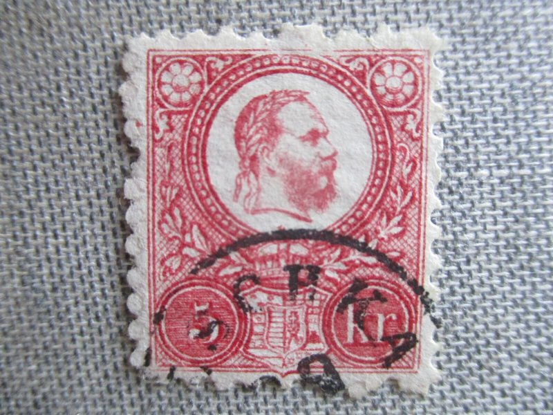 Hungary, Scott# 3, used