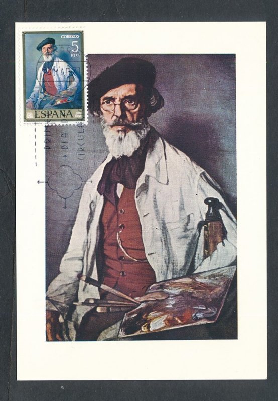 D456308 Spain Maximum Card Paintings Art Zuloaga