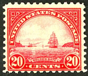 U.S. #698 MINT OG HR