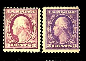501-2 MINT FVF OG 502 NH 502 LH Cat $33