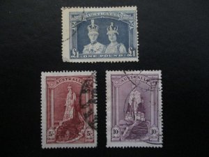 Australia #177-79 Used - WDWPhilatelic (9-24)