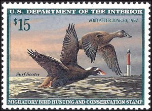 RW63 Mint,OG,NH... SCV $32.50