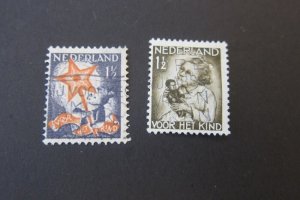 Netherlands 1933 Sc 66,73 FU