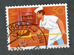 Switzerland 757 used single