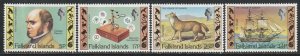 1982 Falkland Islands - Sc 344-7 - MH VF - 4 single - Darwin's visit