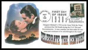 #3185i Gone With the Wind Rrags FDC