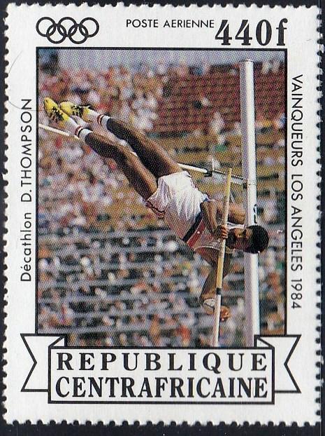 Central African Republic #306 Shot on Goal, Argentina, 1977. MNH