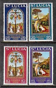 Saint Lucia SC#231-234 Easter (1968) MNH