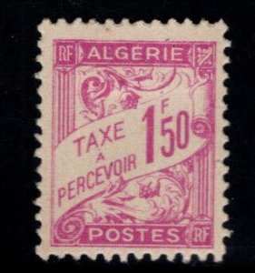 ALGERIA Scott J28 MH* Postage due stamp