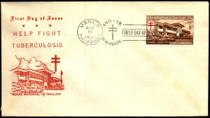 Philippines 1961 TB Issue FDC - L35792