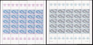 FSAT TAAF Biomass 2v Full Sheets 1985 MNH SG#200-201 MI#200-201