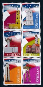 [NA1799] Netherlands Antilles Antillen 2008 Light houses MNH # 1799-04