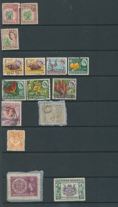 RHODESIA & Nyasaland & Southern QV/QE Used Collection (Aprx 160 Items)HP1335 ) 