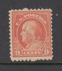 #509 9c Franklin (Mint hinged) cv$12.00