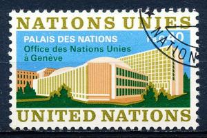 United Nations - Geneva #22 Single Used