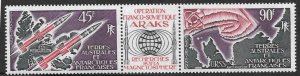 FRENCH SOUTHERN & ANTARCTIC TERRITORIES SG96a 1975 ARAKS  MNH