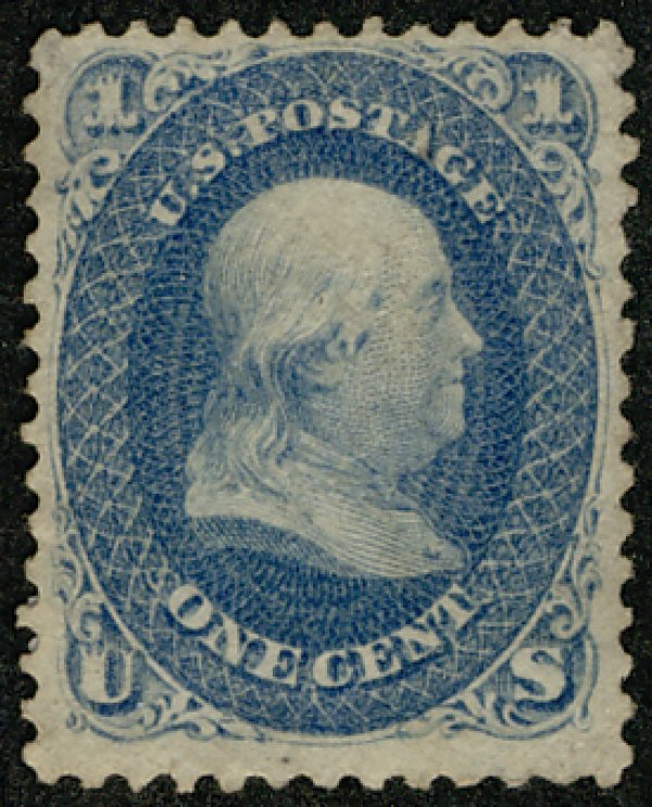 #63  Scott CV $275  #63 VF OG Hr, nicely centered, fresh color, CHOICE!