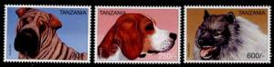 Tanzania 1524-6 MNH Dogs