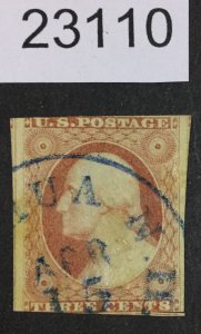 US STAMPS #11 USED LOT #23110