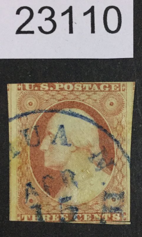 US STAMPS #11 USED LOT #23110