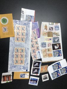 Large Grouping Of High Value Used United States Stamps High Catalogue Value