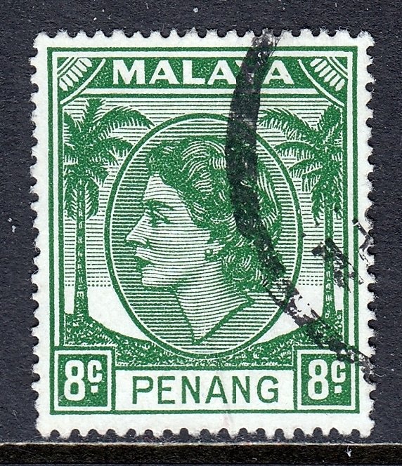 Malaya (Penang) - Scott #5 - Used - SCV $1.25