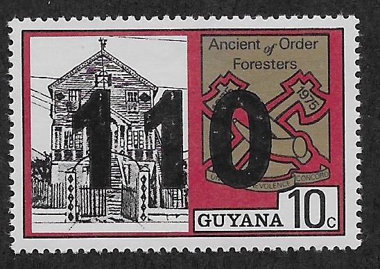 GUYANA SC# 422  FVF/MOG