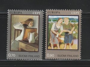 Finland 572-573 Set MNH Europa (D)