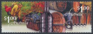 Australia   SC#  2408a  SG 2540a Used Wine    with fdc  see details & scans