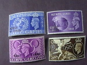 KUWAIT # 84-87-MINT/NEVER HINGED---COMPLETE SET---1948