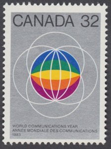 Canada - #976 World Communications Year  - MNH