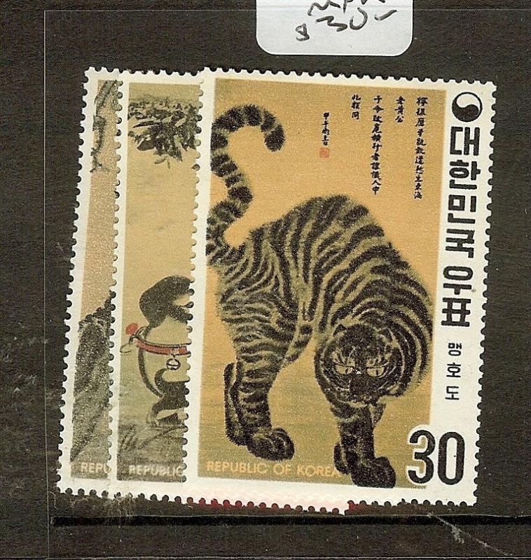 KOREA (P0502B) ANIMALS SC718-20  MNH