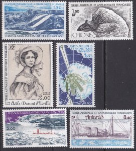 French Southern & Antarctic Territory Sc #C64-C69 MNH