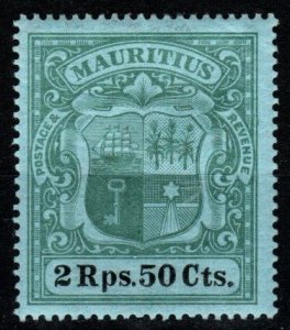 Mauritius #125 F-VF Unused CV $40.00 (X3295)